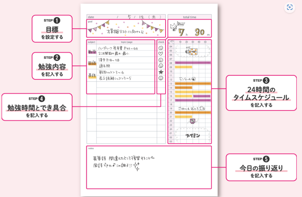 コクヨ KOKUYO スタディープランナー 夏休み 夏休み宿題 宿題 計画 受験勉強 スタディープランナー1ウィークス ワンデイ罫 夏休みの計画 効率いい勉強の仕方 効率よく宿題 ノ-Y80MD ノ-Y82MD
ノ-Y836