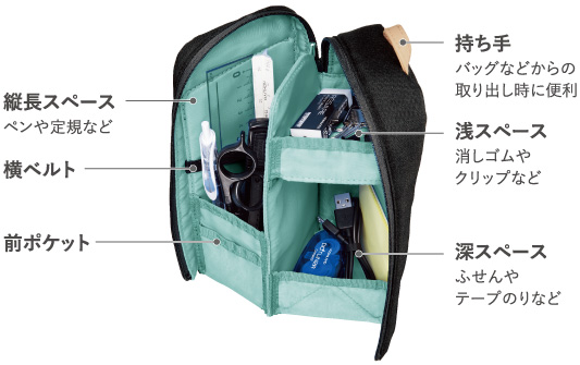 コクヨ ツールペンケース　ネオクリッツ　シェルフ　 F-VBF210　筆箱　新学期準備　KOKUYO　入学祝い　プレゼント　卒業記念品
