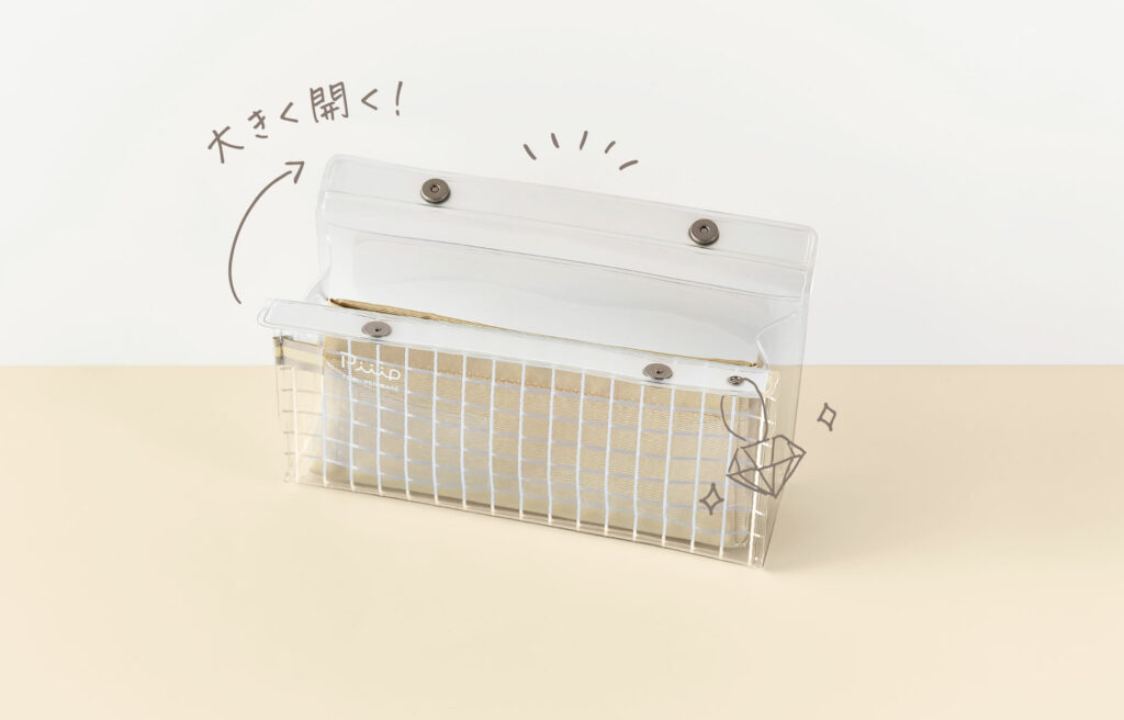 コクヨ　KOKUYO　ピープ　PIIIP　F-VBF240　Ｆ－ＶＢＦ２４０　　筆箱　かわいい筆箱　プレゼント　女子ウケ
収納できる筆箱　見やすい筆箱　